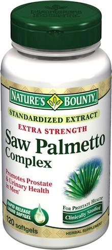 Foto Nature´s Bounty Saw Palmetto Complex 120 perlas