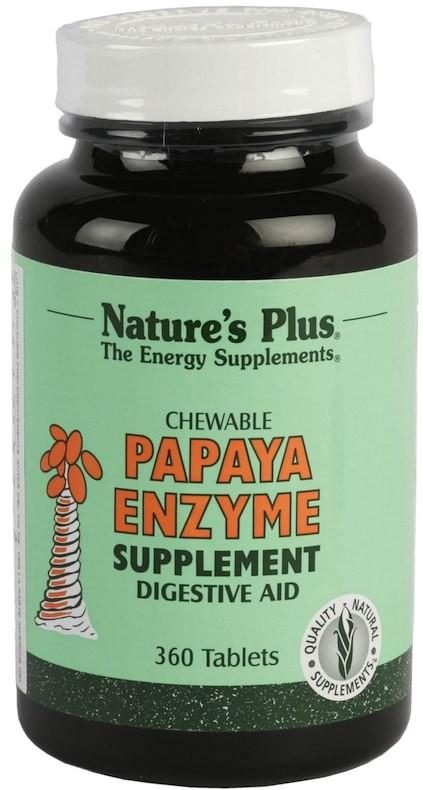 Foto Nature's Plus Papaya Enzime 360 masticables