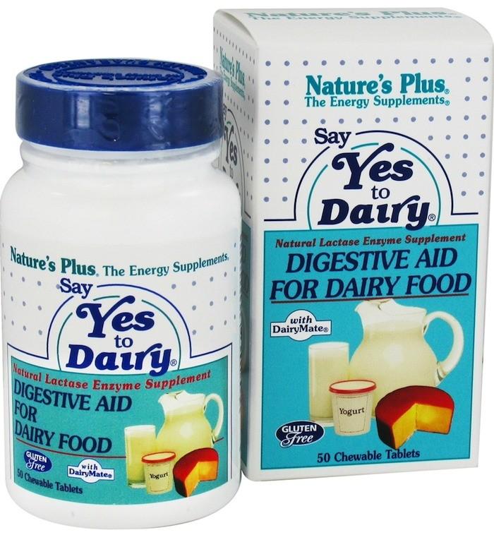 Foto Nature's Plus Say Yes to Dairy - Lactasa 50 masticables