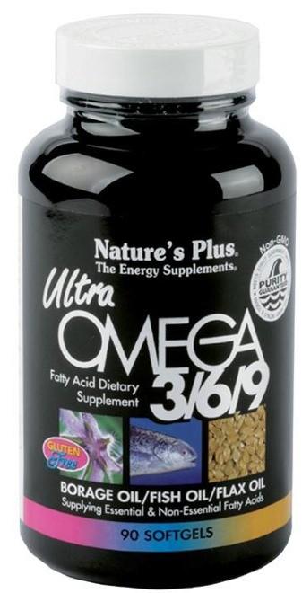 Foto Nature's Plus Ultra Omega 3-6-9 90 cápsulas