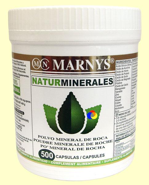 Foto Naturminerales - Marnys - 500 capsulas [8410885070326]