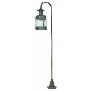 Foto Nauta poste 120cm marron oxido 1l e27 13w