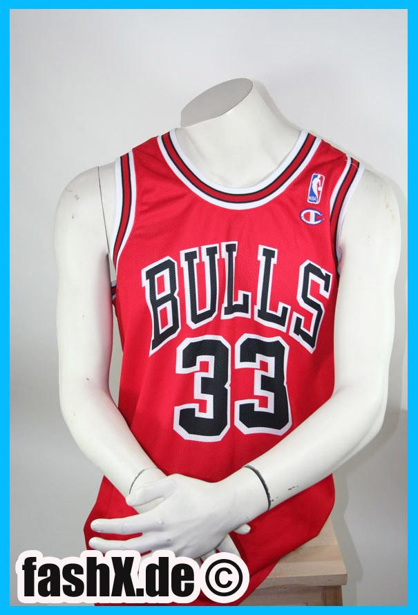Foto NBA camiseta Champion Chicago Bulls Pippen 33 talla XL nuevo