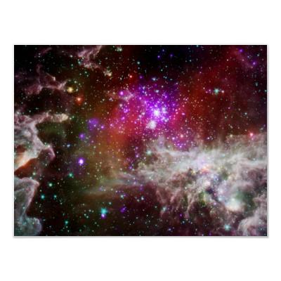Foto Nebulosa del cúmulo de estrellas NGC 281 Pacman Impresiones