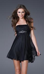 Foto Negro Vestido De Fiesta, Vestidos De Damas De Honor Baratos, Vestidos