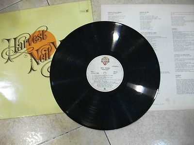 Foto Neil Young ‎– Harvest ' Lp Vg++ Spain Press 1986   Reprise Records ‎– 44131
