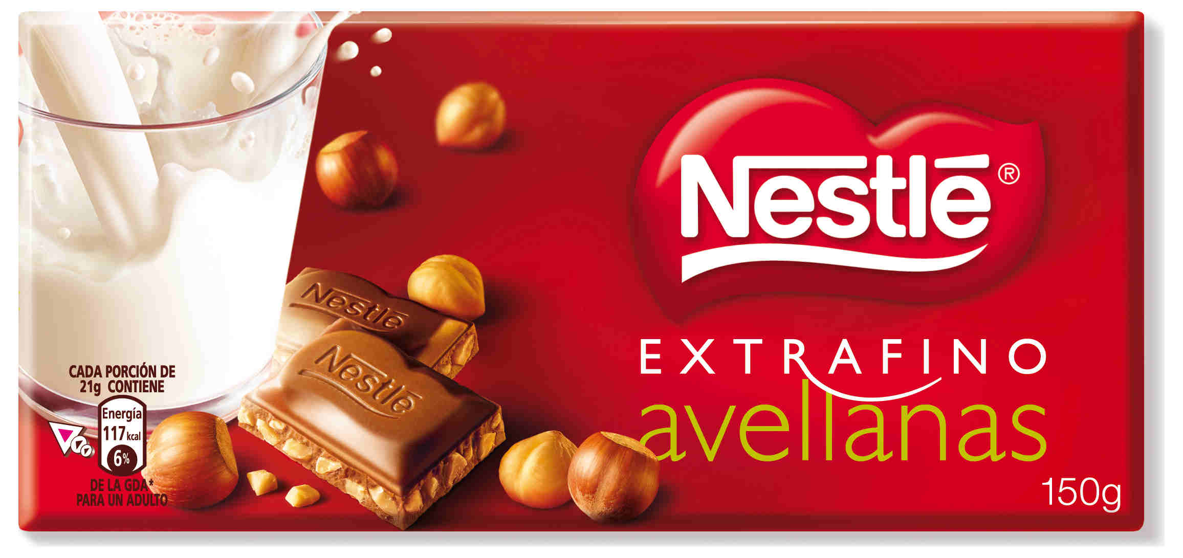 Foto Nestlé Chocolate con Avellanas