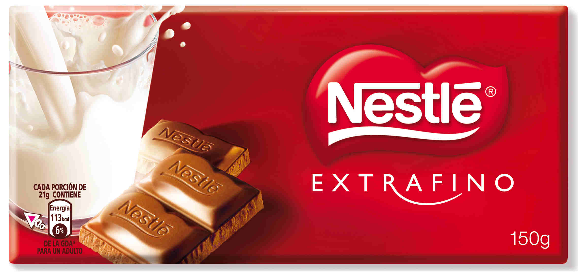 Foto Nestlé Chocolate Extrafino con Leche