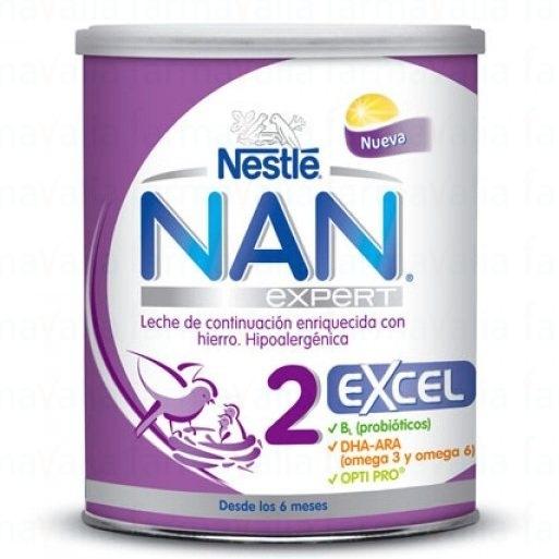Foto Nestlé Nan Excel 1 Leche Inicio 900g