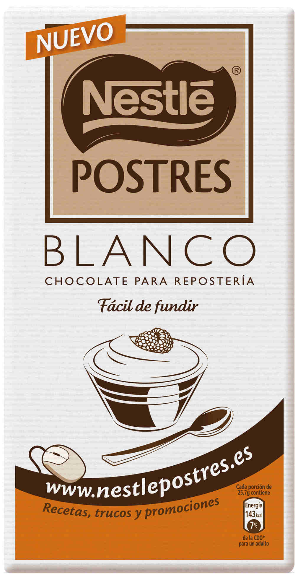 Foto Nestlé Postres Chocolate Blanco