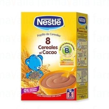 Foto Nestle 8 Cereales al Cacao con Bífidus 600g