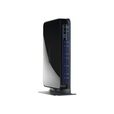 Foto NETGEAR N600 Wireless Dual Band Gigabit ADSL2+ Modem Router DGND3700 - Enrutador inalámbrico - DSL - conmutador de 4 puertos - Gigabit LAN - 802.11 a/b/g/n - sobremesa