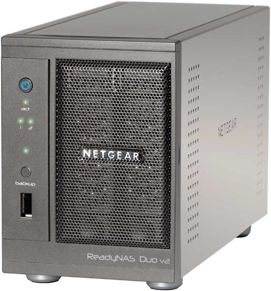 Foto Netgear ReadyNAS Duo Version 2 SATA 2HD NAS