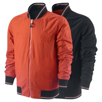 Foto Netherlands Authentic Reversible Chaqueta de fútbol - Hombre - Naranja/Negro - L