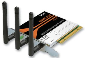 Foto network card, w'less n, pci, uk; DWA-547