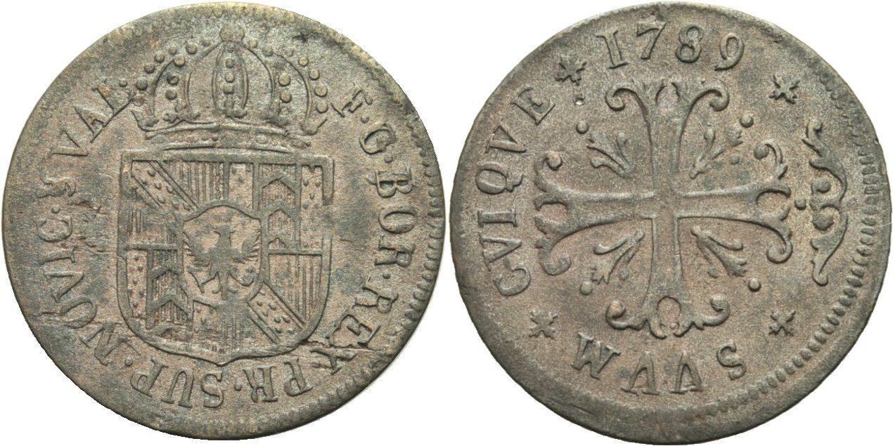 Foto Neuenburg Neuchatel Preussen 2 Kreuzer 1789