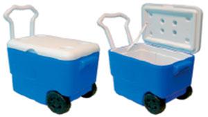 Foto Neveras Coleman Blue Icebox With Wheels 49 Liters