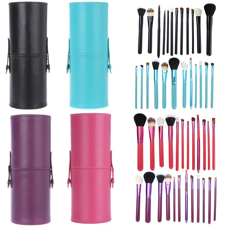 Foto New 12pcs Professional Makeup Brush Set Cosmetic Brush Kit Makeup Tool