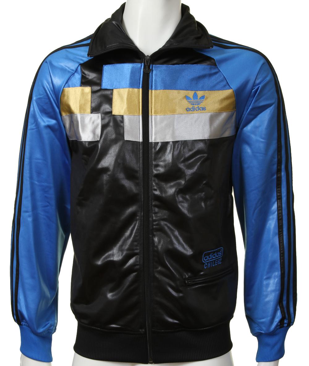 Foto New Adidas Originals Mens Chile 62 Panel Zip Up Track Top