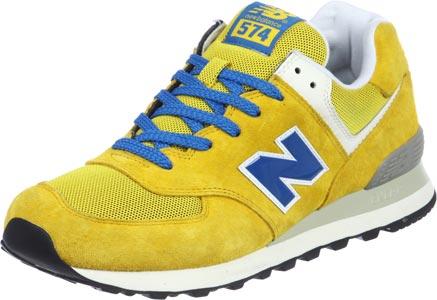 Foto New Balance Ml574 calzado amarillo azul 42,5 EU 9,0 US