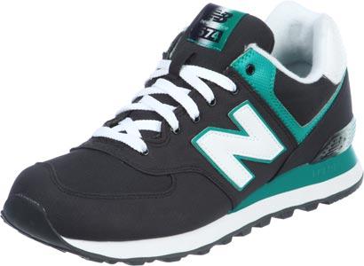 Foto New Balance Ml574 calzado negro turquesa 45,5 EU 11,5 US