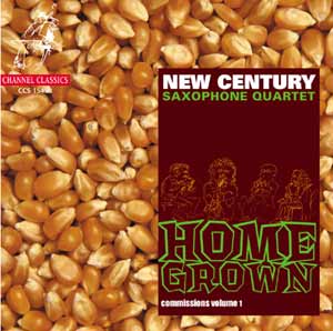 Foto New Century Saxophone Quartet: Home Grown CD
