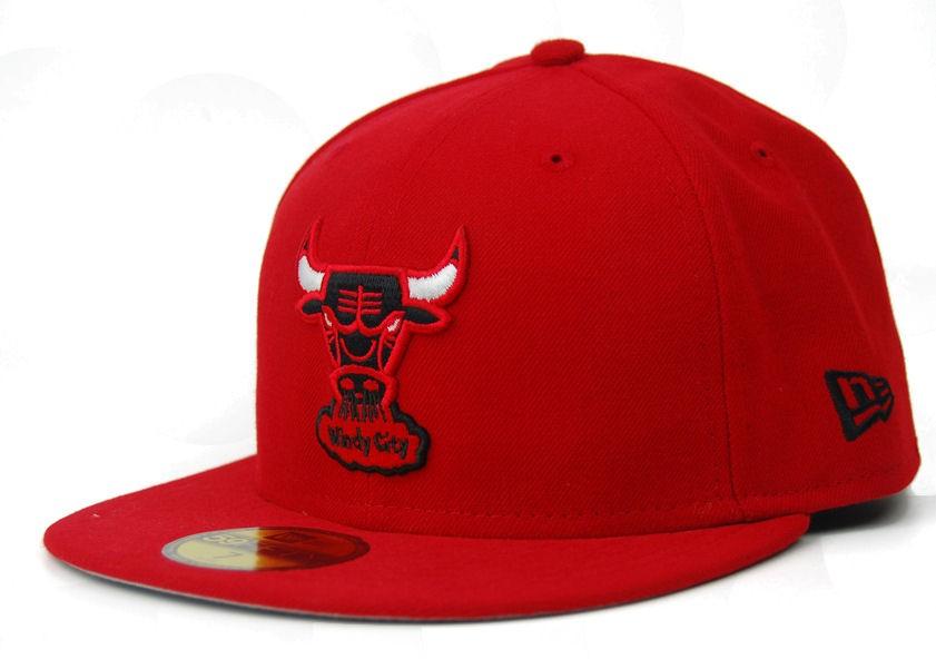 Foto New Era Basic equipo Chicago Bulls Cap - Red