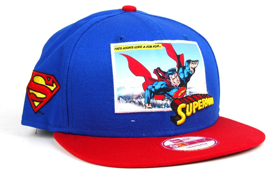Foto New Era Comic Panel 2 Superman Cap