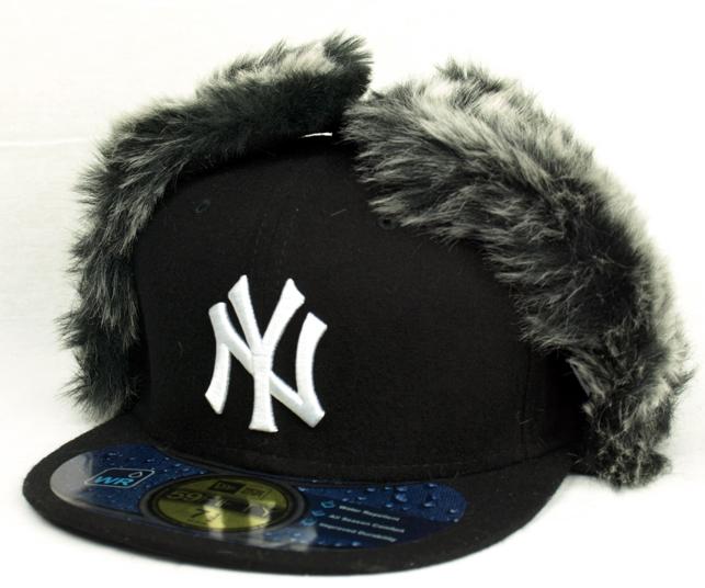 Foto New Era Knock Cold Dogear New York Yankees Hat - Black