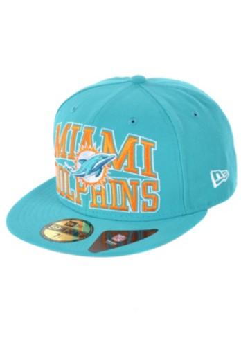 Foto New Era Logo Stack Miami Dolphins Cap team colour