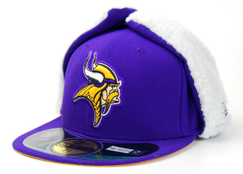 Foto New Era NFL ONF Dogear Minnesota Vikings Hat - Purple / White