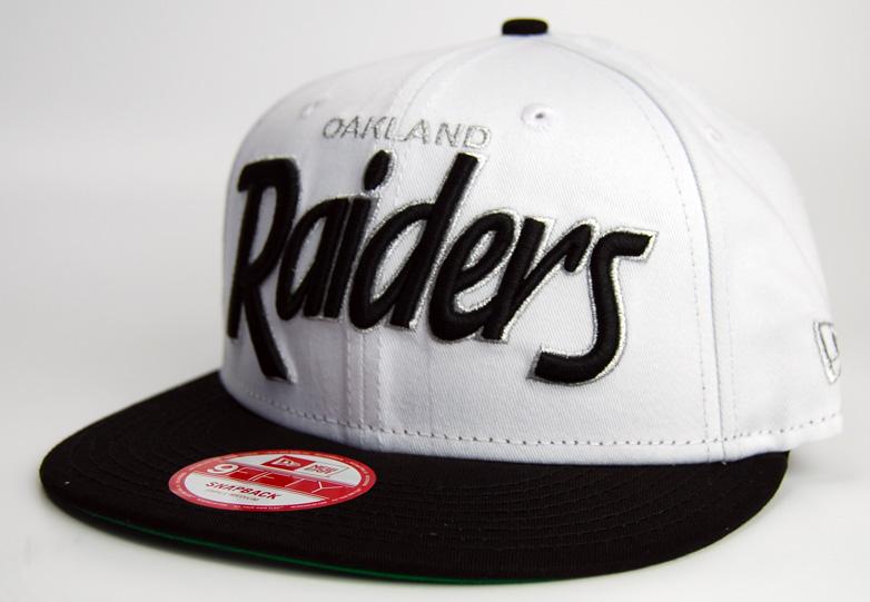 Foto New Era NFL Team Script Oakland Raiders Snapback Cap