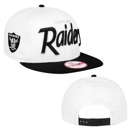 Foto New Era NFL Team Script Oakland Raiders Snapback gorra Team Colour