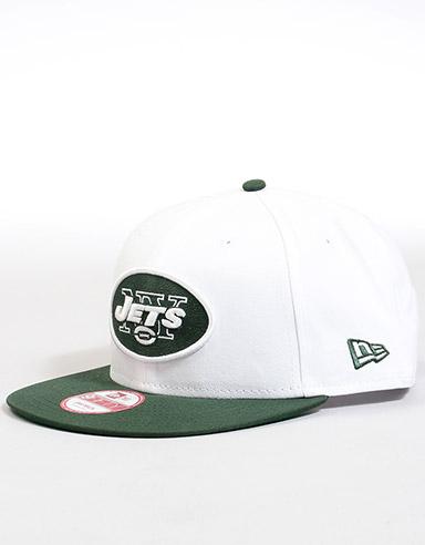 Foto New Era White Top Snap New York Jets Todos sombreros - Blanco