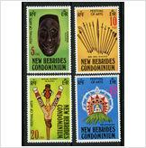 Foto New Hebrides - British 1979 Arts festival Scott 268-71 MNH