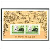 Foto New Hebrides - British 1979 Rowland Hill and New Hebrides stamps Scott 266a MNH