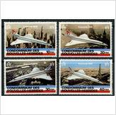 Foto New Hebrides - French 1978 Concorde Scott 274-7 MNH Topical: Airplanes