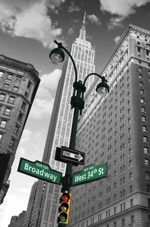 Foto New York - Street Signs - Laminas