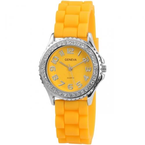 Foto New York Style Geneva reloj amarillo talla Tamaño normal