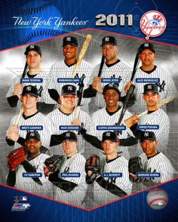 Foto New York Yankees 2011 Team Composite - Laminas