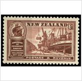 Foto New zealand stamps 1936   6p scott 222 sg 597 mnh