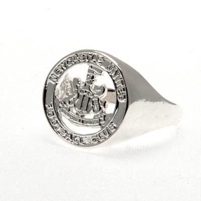 Foto Newcastle United Silver Plated Crest Ring Large