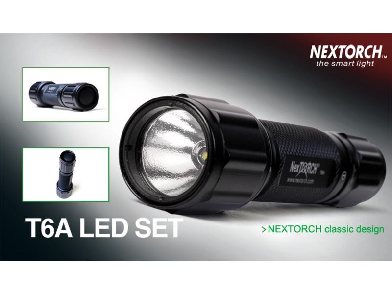 Foto NexTorch T6A Professional LED Torch and Gun Mounting Kit