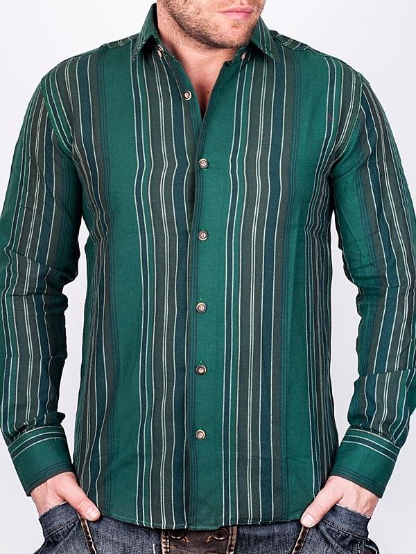 Foto NGR Camisa a Rayas - Verde - S