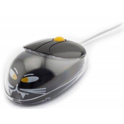 Foto NGS Ratón Jonhy Cat Usb Negro By CLB