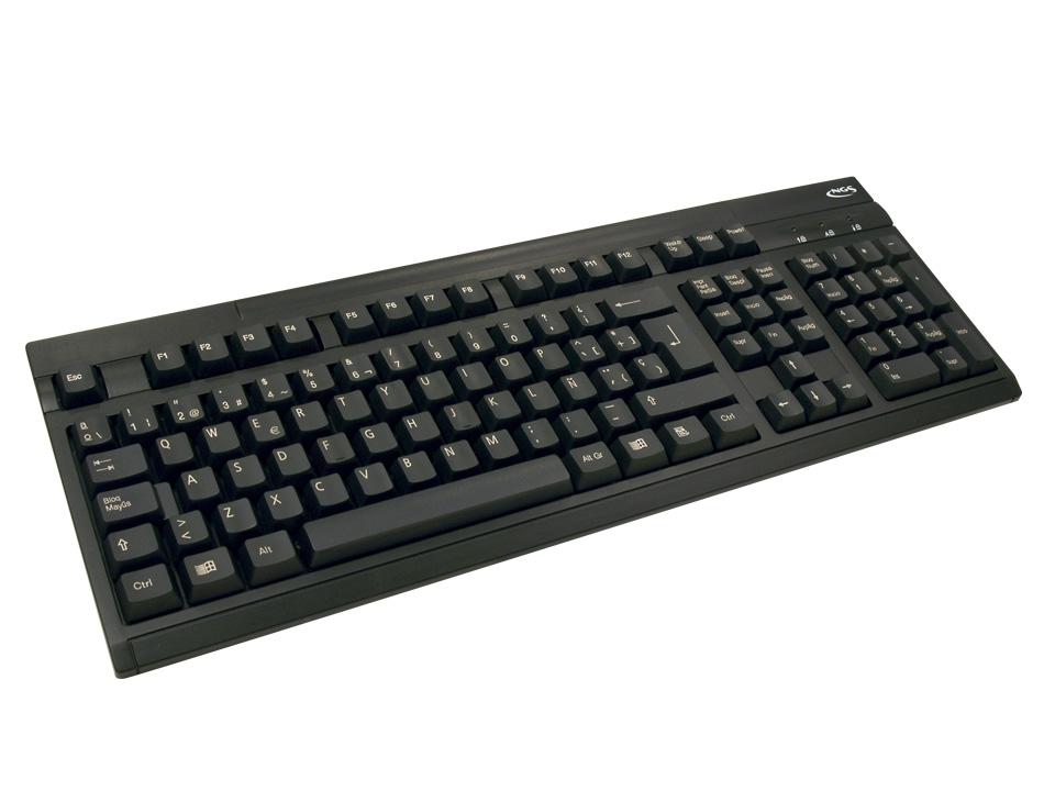 Foto NGS TECLADO 108 CUTE BLACK PS2