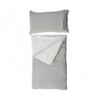 Foto n�rdico minicuna grey stripes