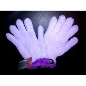 Foto niñas toque de una pluma - guantes mágicos - 6 diseños:lila