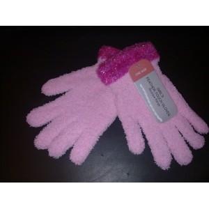 Foto niñas toque de una pluma - guantes mágicos - 6 diseños:rosa claro