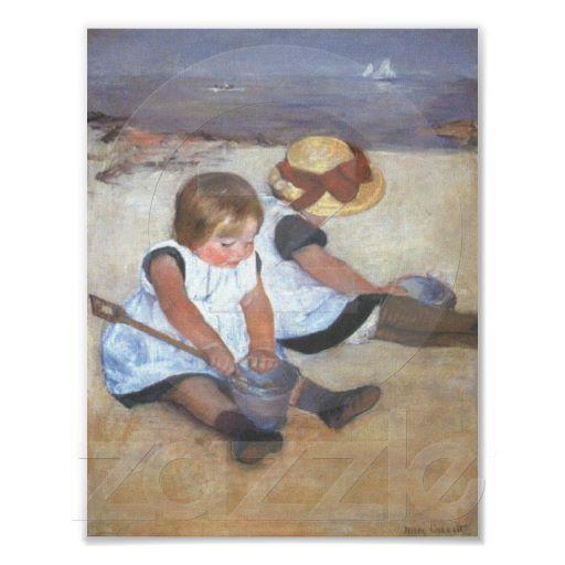 Foto Niños en la playa Posters